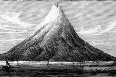Krakatau Sebelum Meletus Hebat Dalam Lukisan